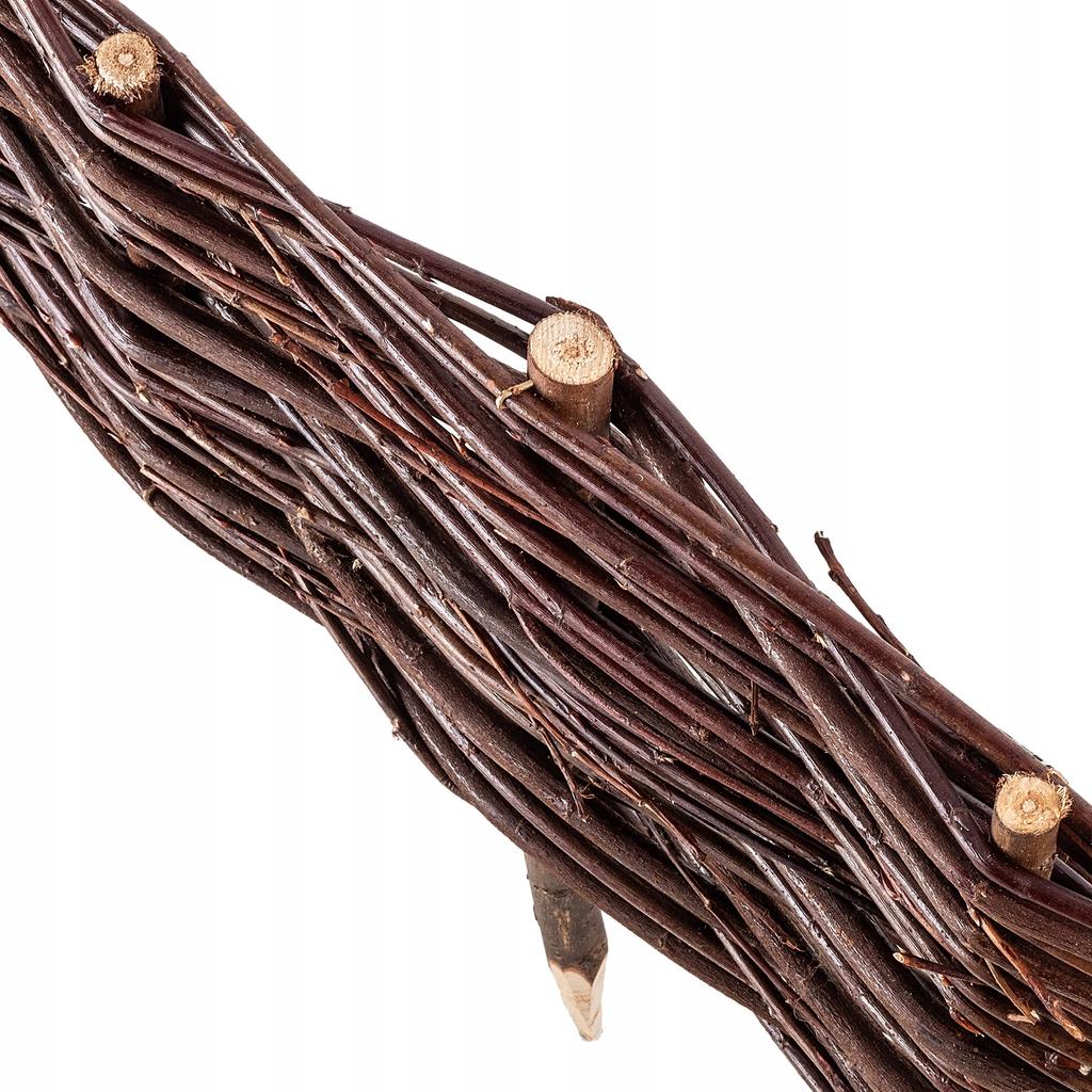 KADAX Wicker Palisade Fence Fence Edging