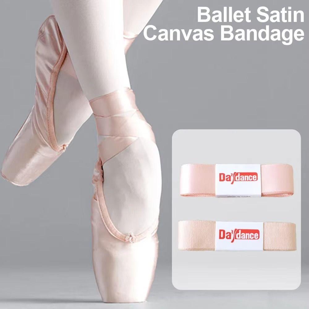 Satin Canvas Ballet Shoe Ribbon Invisible Dance Accessories New Ballet Shoes Accessories