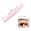 Stainless Steel Slanted Flat Head Eyebrow Tweezers for Multi-functional Hair Removal