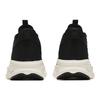 Anta Cushioning Abrasion Resistant Lightweight Low top Casual Running Shoes Women's Bright Black White 122315575-8