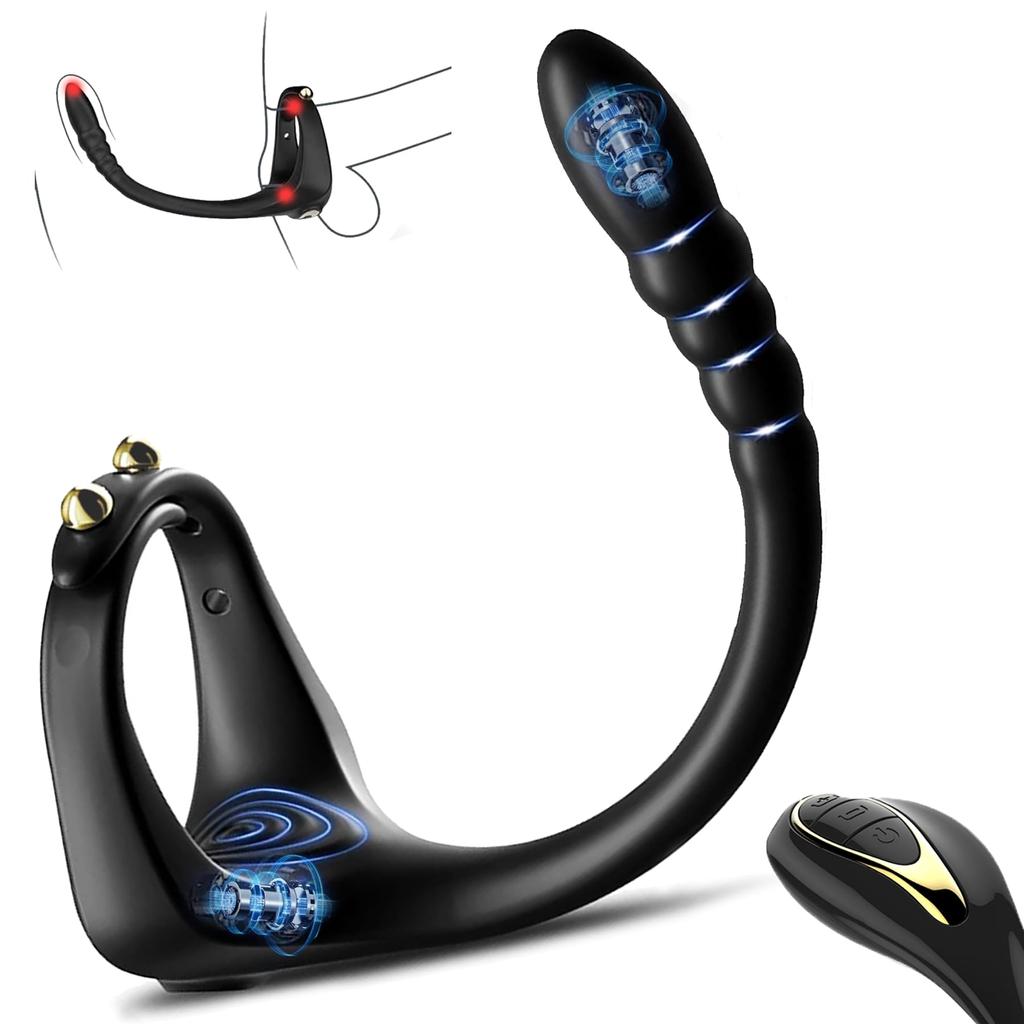 Pleasant Anal Vibrator Anal Adal Goods for Men Anal Vibe Prostate For Men Beginner Anal Development Men Anal Plug Adult Goods for Men 10 Types W