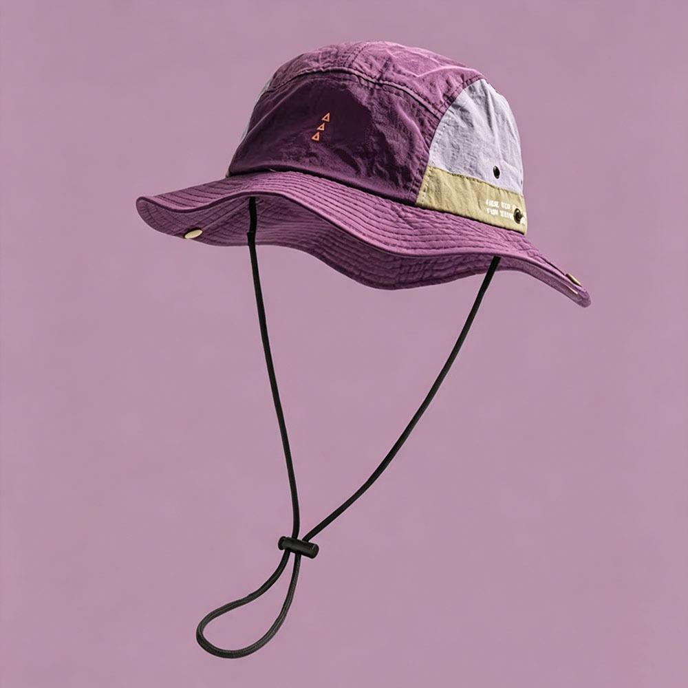 Schnelltrocknender Sonnenhut Atmungsaktive Fischerkappe Vintage Wander- und Bergsteigerkappen für Damen und Herren
