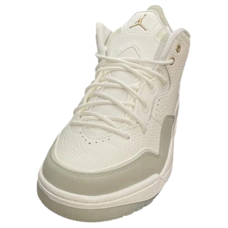 Jordan Courtside 23 Pelle Sintetica Resistente all'Abrasione Mid top Scarpe da Basket Vintage da Uomo Beige IQ9782-171