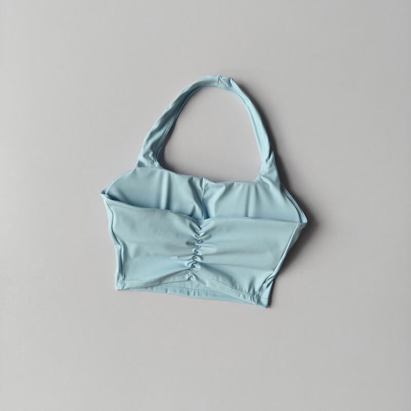 Спортивный бюстгальтер Miling с лямкой через шею и вставками