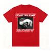 Funny Cat Dumbbell Print Round Neck Tshirt For Adult And Kids Casual Loose Short Sleeve Top Summer Clothes Graphic T Shirts