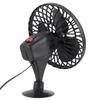Oscillating Vehicle Caravan Dashboard Cooling 12V Car Fans Suction Cup Fan Car Air Conditioner