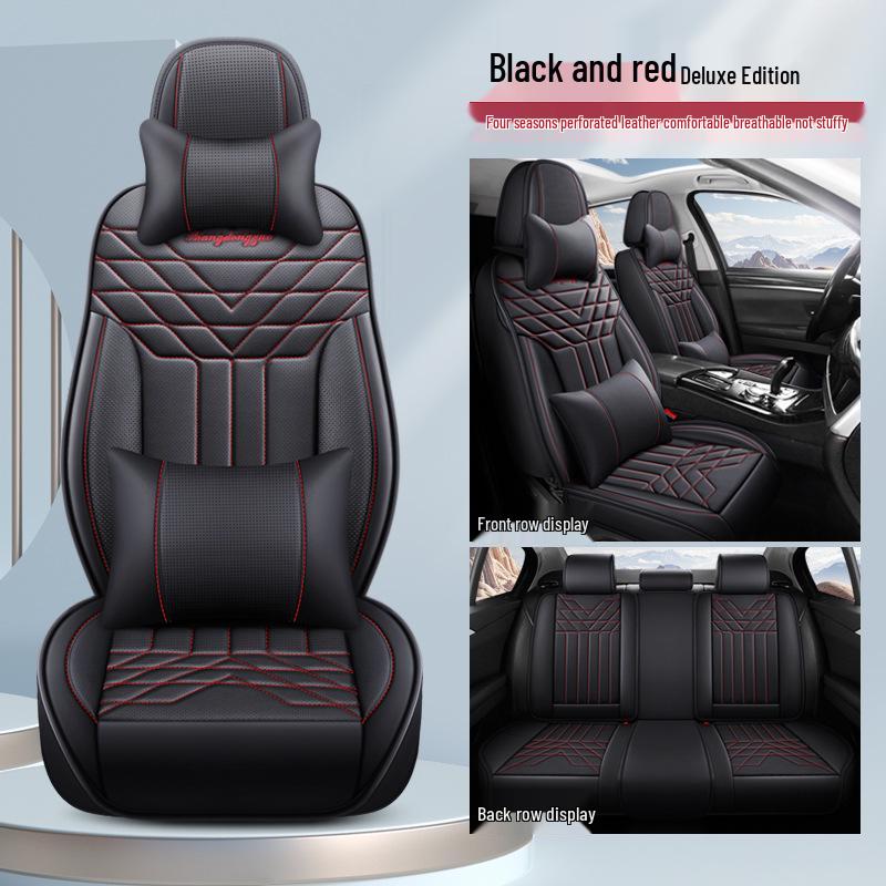 

Чехол на сиденье Skoda New Octavia - Полное покрытие для моделей 2013/14/16/18/19 годов, Всесезонный, Подушка на пять мест Universal