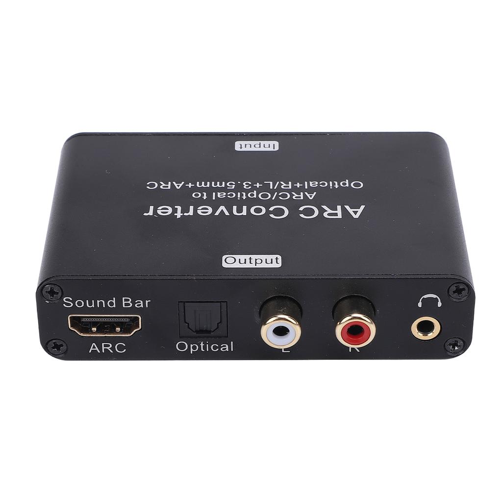 HD Multimedia Interface ARC Converter 192KHz DAC Digital To Analog Converter 3.5mm Jack for TV