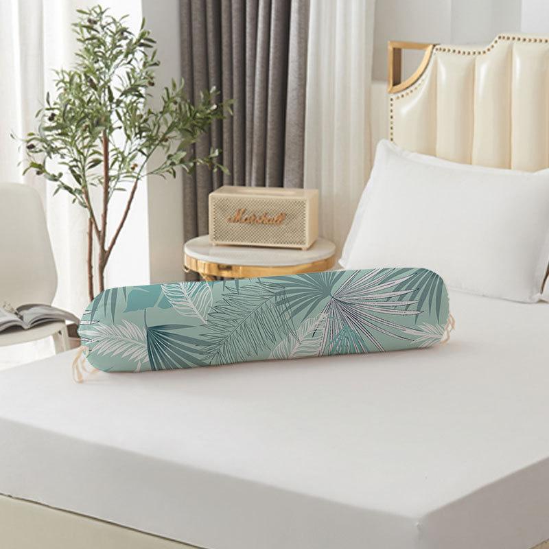 1Pc 106x35CM Comfortable Long Pillow Cover Polyester Fiber Pillow Case Home Decor Neck Bolster Headrest Cylindrical Cushion