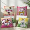 Cartoon DDiddl love cute kawaii   Personalized Pillow Cover Kids Bedroom Wild Party Decor Pillowcase kid Birthday shower Gift