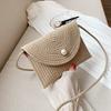 Beach Bag Women Korean Ins Trendy Straw Internet Celebrity Simple Rattan Single-shoulder Cross-body