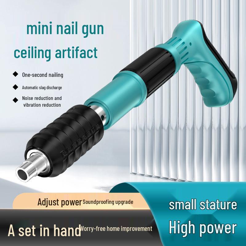 High-Demand German Mini Nail Gun for Ceiling and Concrete with Complete Pneumatic Set