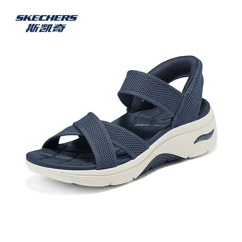 Skechers Women s Slip-On Casual Breathable Sandals 140843 37