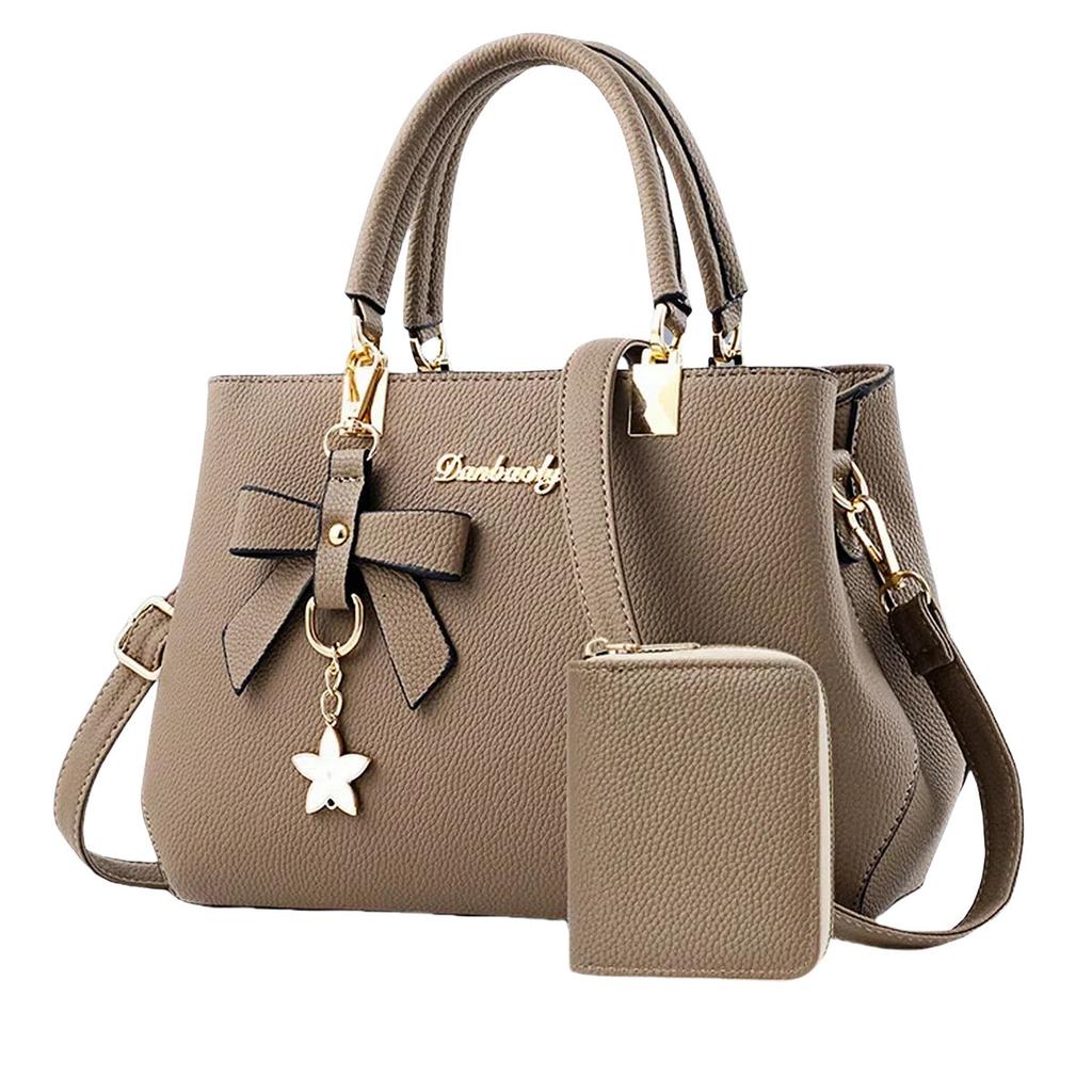 [Recommended] Women's bag new child and mother bag large-capacity PU leather handbag women's tote bag tide