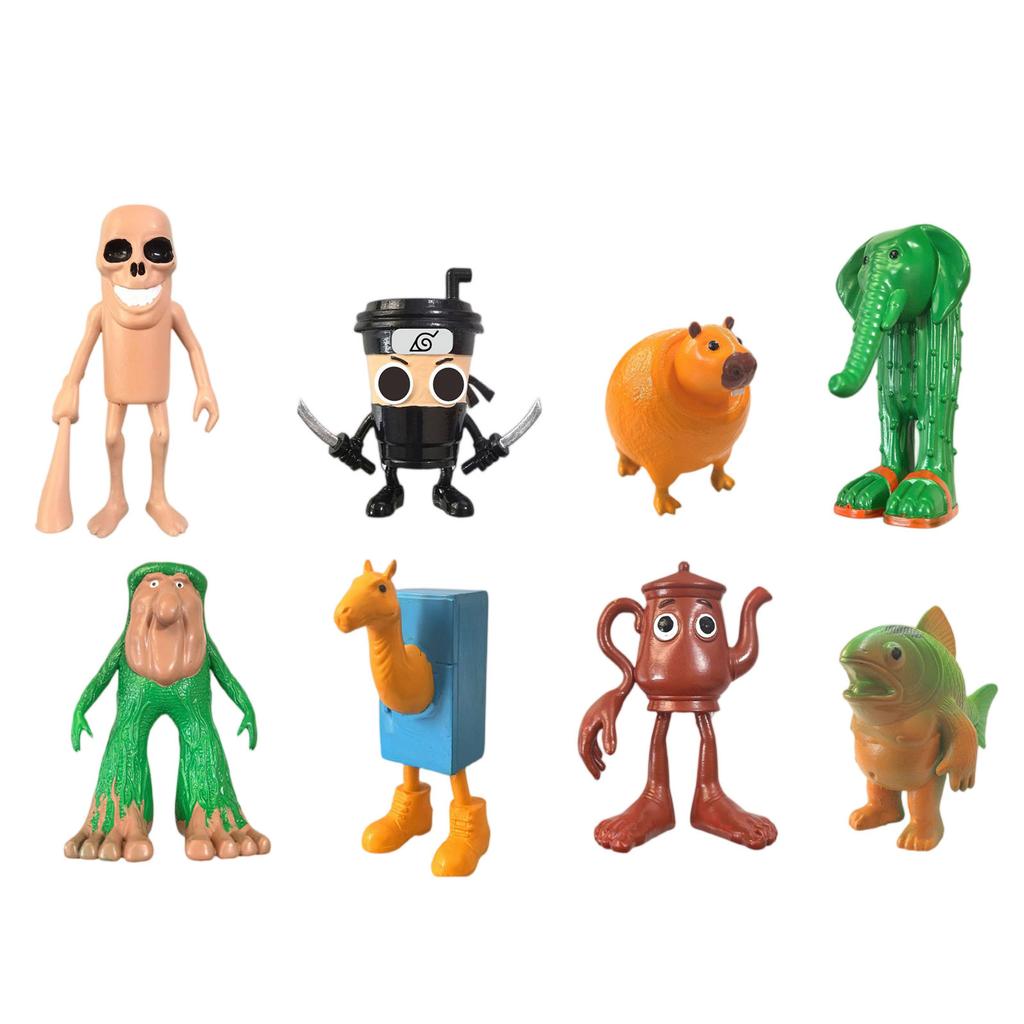 Small Dolls Kit Ornaments Model Doll ABS Decoration Children's Toy Gift
