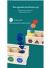 Children's Wooden Educational Shape Sorting Box: Develops Fine Motor Skills & Color Cognition