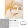Timeless Yellow Gold Anniversary Ring With Crystal Stones For Womens Elegance