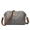 Einfarbig Luxus Designer Hochwertiges Leder Damen Handtasche Geldbörsen Multifunktional Damen Schulter Umhängetaschen Sac Femme