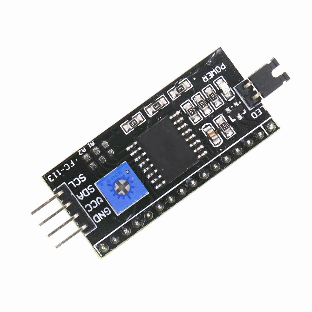 

For Microcontroller Systems IIC Interface Board I2C LCD Adapter PCB Color Black Lcd Display Control Module I2C Protocol Support China Mainland