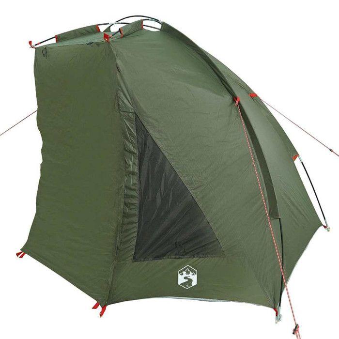 VidaXL Tente de pêche vert olive imperméable 4009479