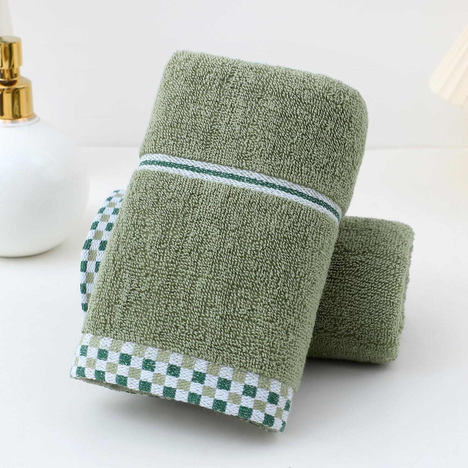 

Spring Cotton Top Towel Supermarket Face Towel Embroidery Gift Idea Return Gift Idea Thickened Towel Pure Cotton Durable 73*33