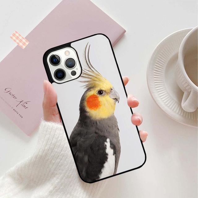 Animal Macaw Parrot Colourful Phone Case Back Cover for iPhone 17 Air 16 15 14 13 11 12 Pro Max Plus Shell Coque