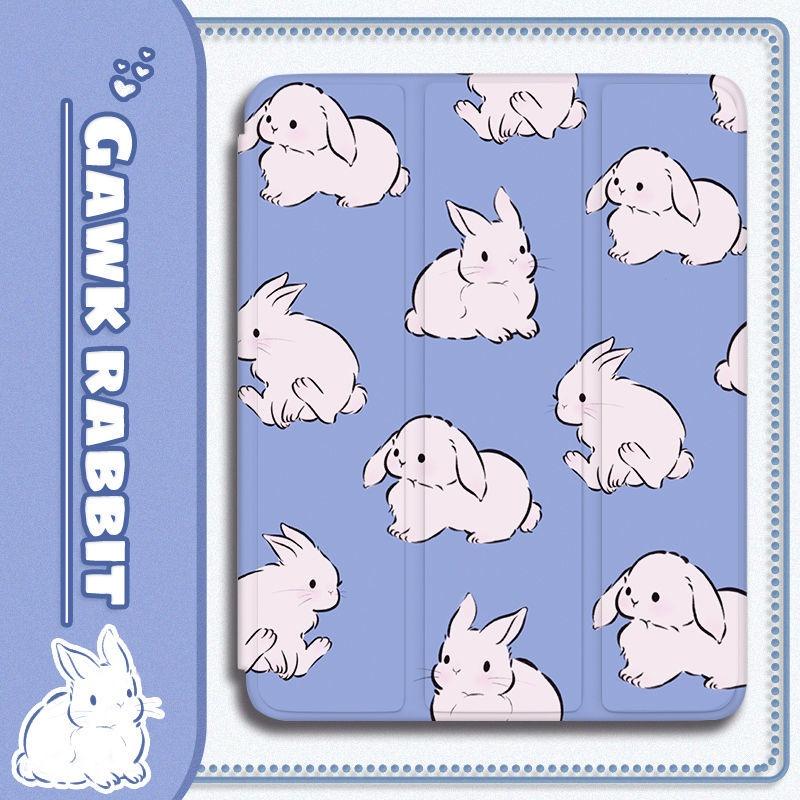 Kompatibel for ipad 2021 gen9 10,2 tommers deksel air 5-deksel med blyantholder ipad-etui 9. 8. 7. mini6-generasjons deksel Pro11 Trifold kollisjonspute-deksel