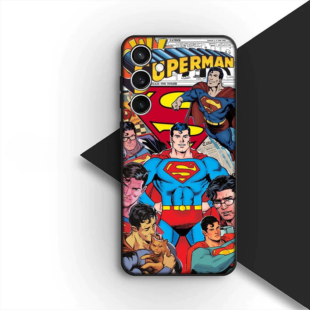 Supermans DC Movie Silicone Cover for Apple iPhone 16 14 15 Plus 11 Pro Max 16E ProMax + 15Plus 16+ 14+ Coque Phone Case