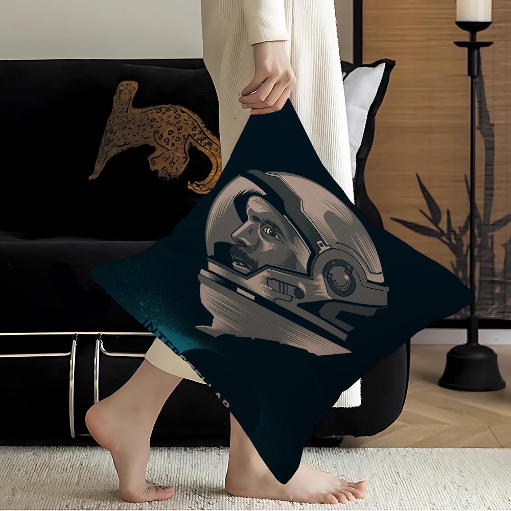Classic Movie Interstellar Pillow Gift Home Office Decoration Pillow Bedroom Sofa Car Cushion CoverPillow Case