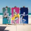 Artist H-Hajime S-Sorayama Towel Microfiber Beach Towel, Quick-Dry, Sand-Free, Ultra-Fine Fiber, Super Soft.