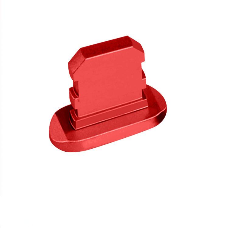 

Захист від пилу Зарядний пристрій Док-станція Заглушка кришка для IPhone X XR Max 8 13 Pro Max Аксесуари для мобільних телефонів Freeing червоний