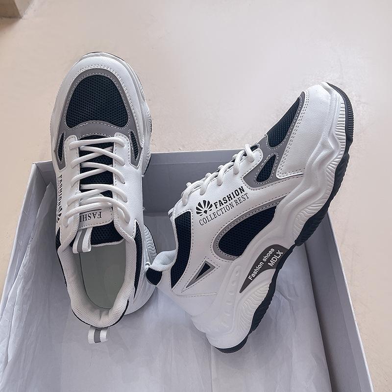 Korean Version of Daddy Women's Shoes Autumn New Student All-match Sports Shoes Women's Heightened Casual Shoes