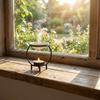 Iron Aromatherapy Candle Holder Portable Fragrance Burner Incense Burner  Indoor Use