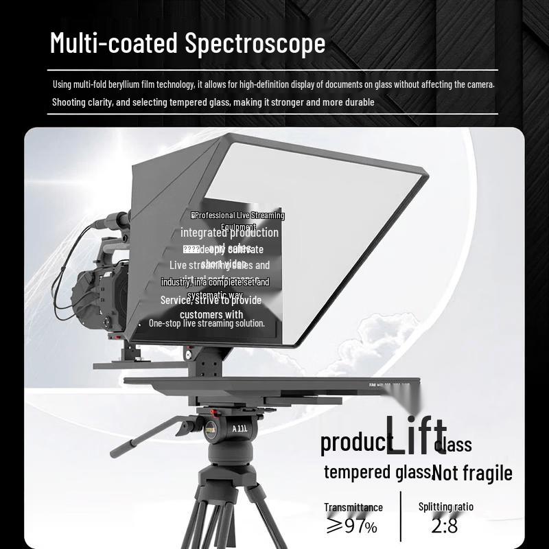 JiaShiYing 20-inch Portable Broadcast Teleprompter