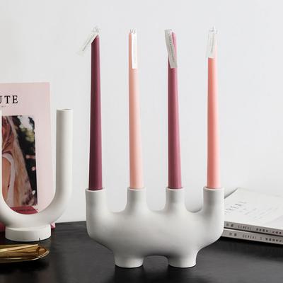 Modern Ceramic Branch Home Decor Candle Holders Wedding Decoration Accessories Candlesticks For Candelabro Centerpiece Vintage