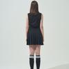 Blu Dot Sleeveless Dress Bk Collar Point