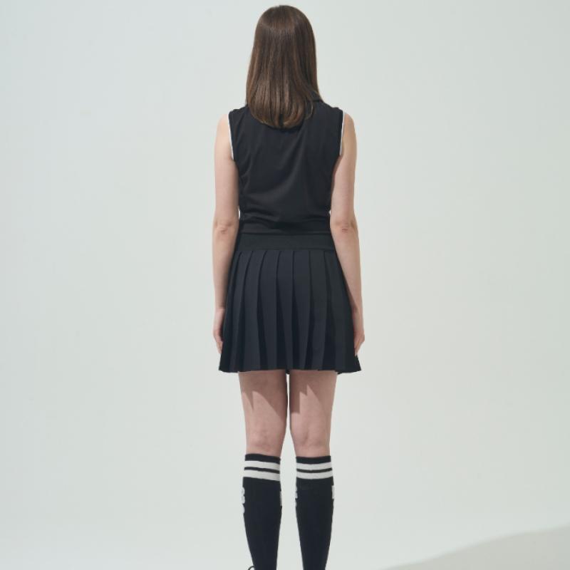 Blu Dot Sleeveless Dress Bk Collar Point