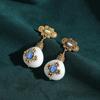 Vintage Retro Bee Glass Bead Bracelet for Women - Summer Non-Fading Style