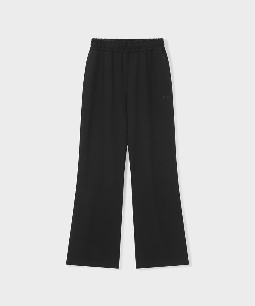 Geulleondeun Mild Bootcut Pants (Black)