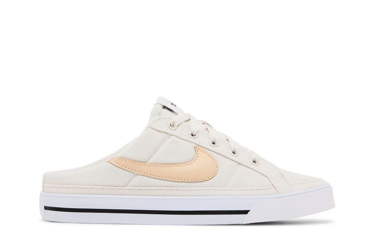 Women's Mules Nike Court Legacy Mule Phantom White Onyx (Women's) Phantom/White Onyx-White-Black
