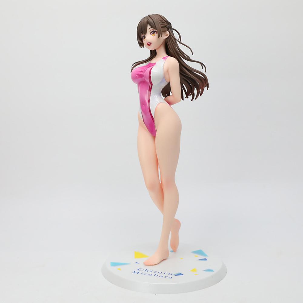 Kanojo Okarishimasu Ichinose Chizuru PVC Actionfigur Mizuhara Chizuru Anime Modell Spielzeug Puppe Geschenk