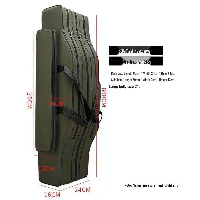 Durable Fishing Bag - Large Capacity, Two or Three Layers, Free Shipping