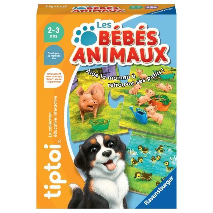 Tiptoi® Les bébés animaux, Jeu éducatif, 00187, A partir de 2 ans, Ravensburger