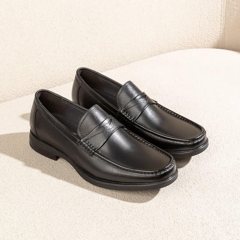 Aokang Men s Leather Slip-On Loafers EU 38