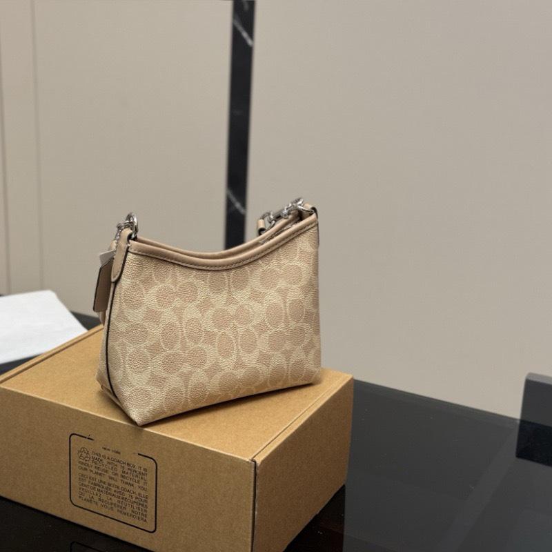 Coach 25 Laurel Mini Hobo Bolsa Transversal e de Ombro Versátil para Mulheres