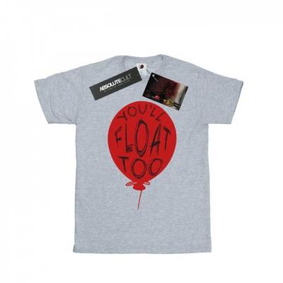 Womens/Ladies Pennywise YouÂ´ll Float Too Cotton Boyfriend T-Shirt