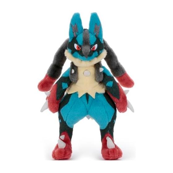 TAKARATOMY A.R.T.S Pocket Monster Pokemon I chose you! Pokemon Get Plush Toy Mega Lucario Plush Toy Height Approx. 28cm