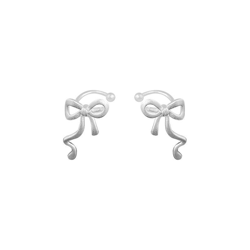 

Милая лента-бантик для ушей для женщин, свежая и изысканная сбежавшая принцесса, клипса для ушей