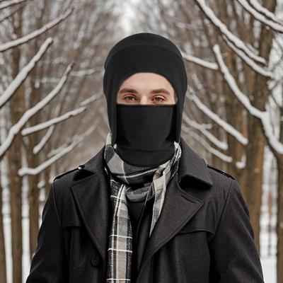 Face Warmer Neck Covering Winter Face Protector Outdoor Cycling Headgear Thermal Winter Neck Scarf Cold Weather Face Shield For
