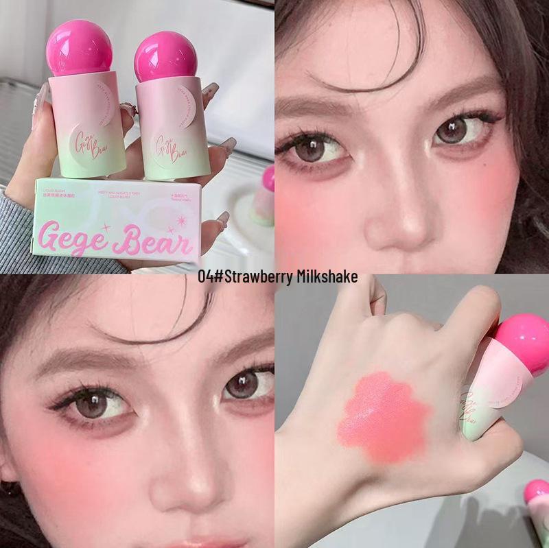 Gege Bear Energetic Korean-Style Brightening Liquid Blush & Highlighter Cream